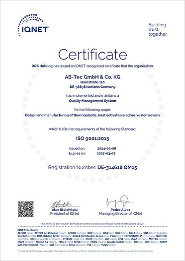 IQNet | ISO 9001:2015